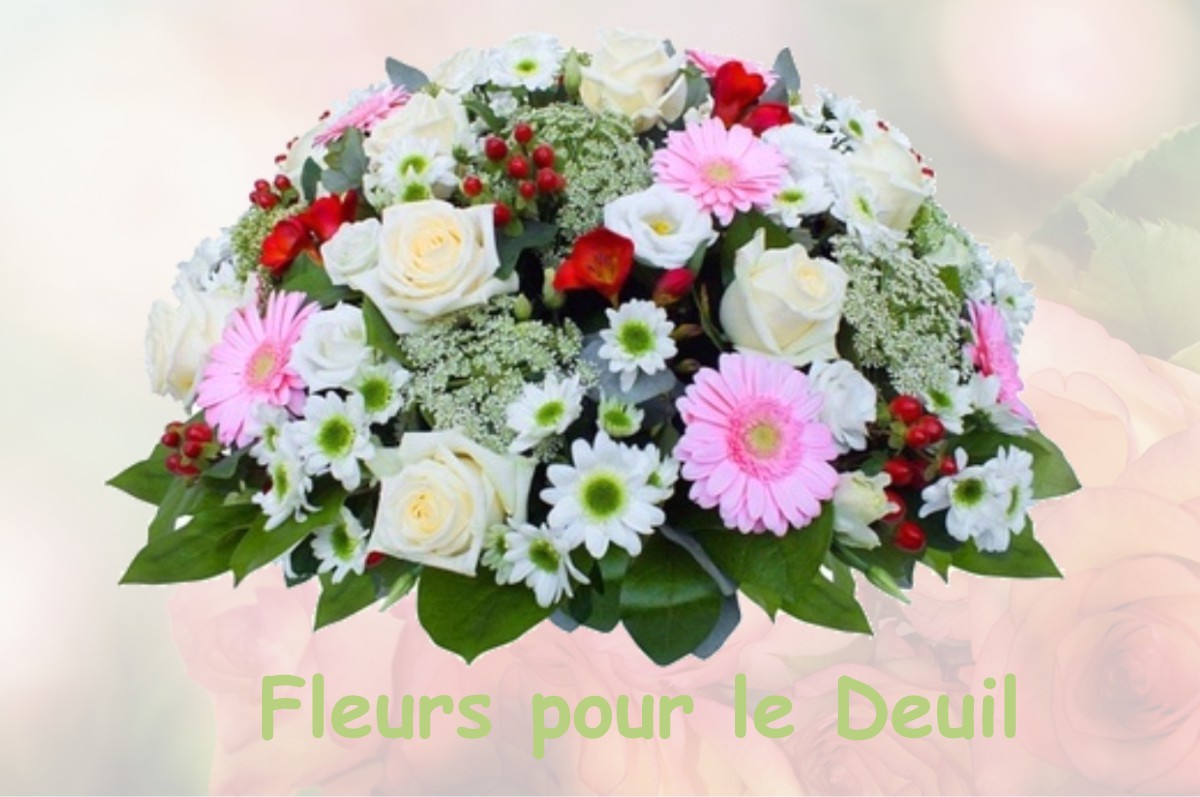 fleurs deuil HAUDIOMONT